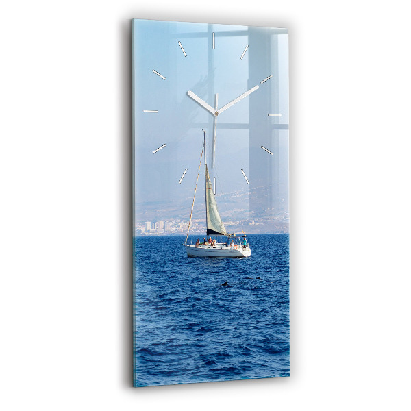 Téglalap alakú üvegóra Yacht Tenerifén