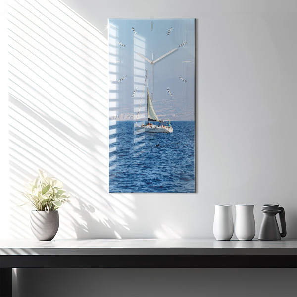 Téglalap alakú üvegóra Yacht Tenerifén