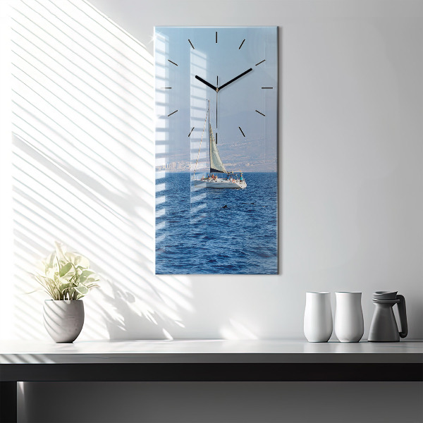 Téglalap alakú üvegóra Yacht Tenerifén