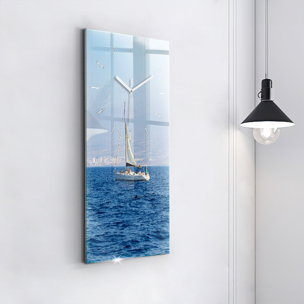 Téglalap alakú üvegóra Yacht Tenerifén