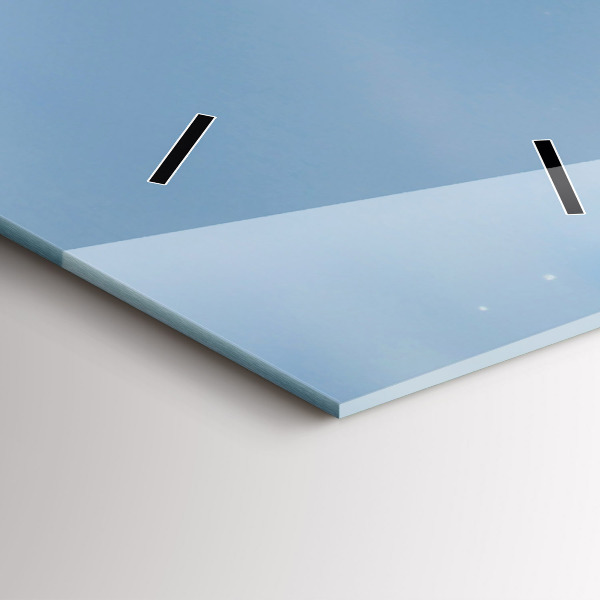 Téglalap alakú üvegóra Tengeri hullám fotózás