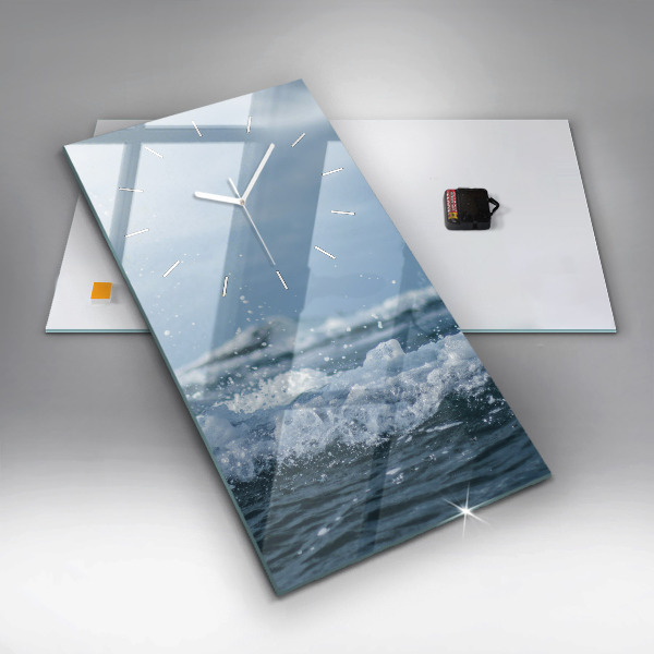 Téglalap alakú üvegóra Tengeri hullám fotózás