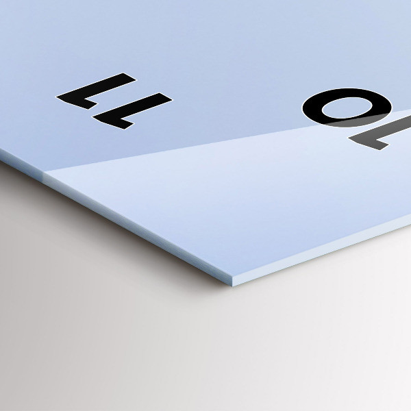 Téglalap alakú üvegóra Hegyek az óceán mellett