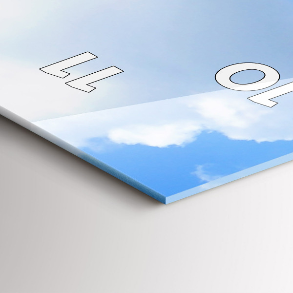 Téglalap alakú üvegóra Kasprowy Wierch Zakopane