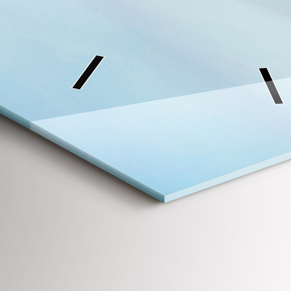 Téglalap alakú üvegóra Károly híd Prágában