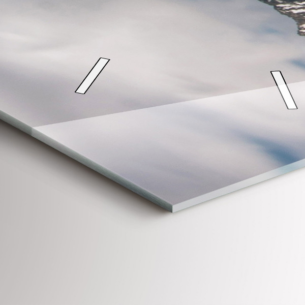 Téglalap alakú üvegóra Magas-Tátra Szlovákiában