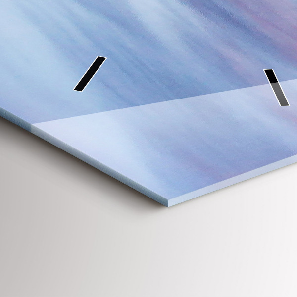 Téglalap alakú üvegóra Víkendház hegyekben