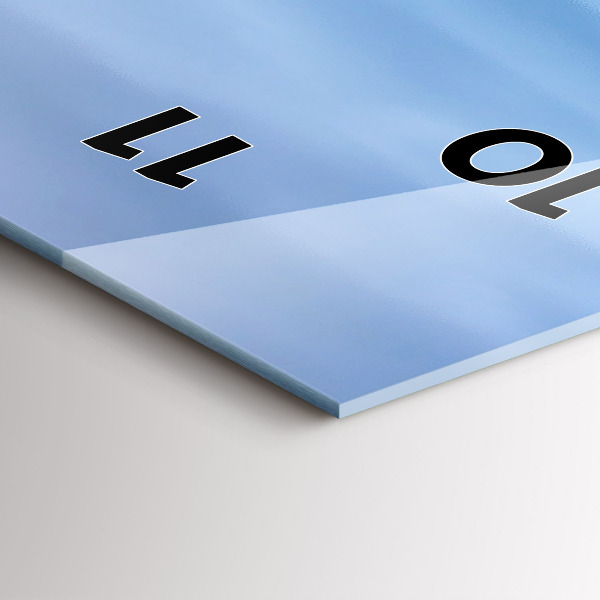 Téglalap alakú üvegóra Világítótorony