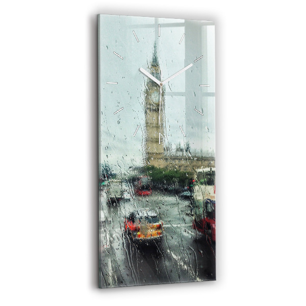 Téglalap alakú üvegóra Esős London