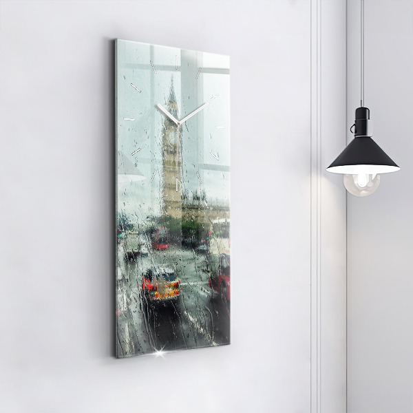 Téglalap alakú üvegóra Esős London