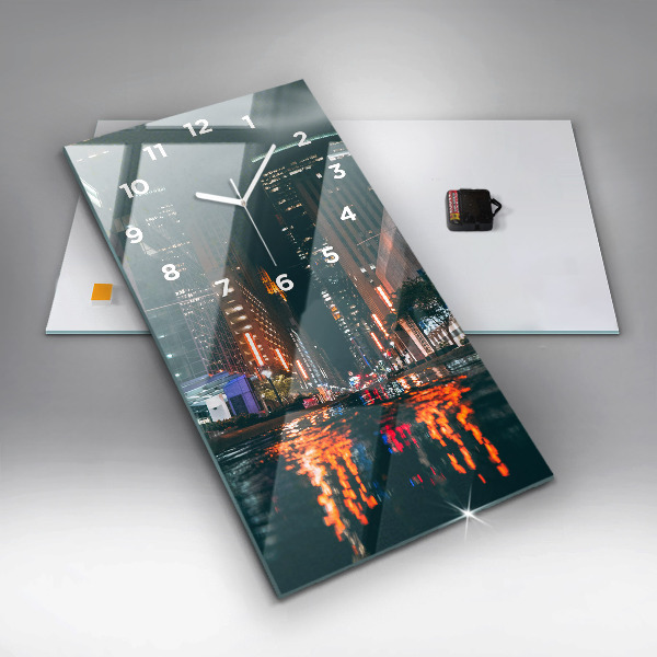 Téglalap alakú üvegóra Hilton Houston