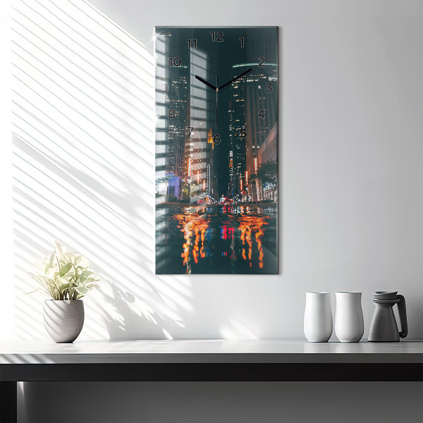 Téglalap alakú üvegóra Hilton Houston