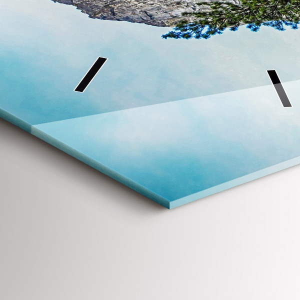 Téglalap alakú üvegóra Yosemite fahíd