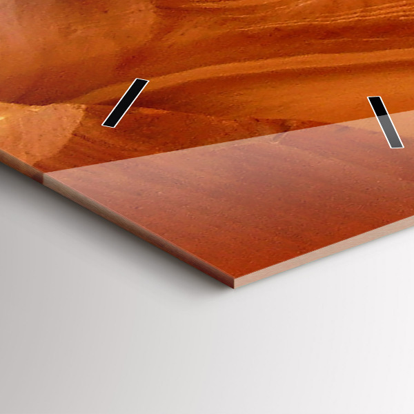 Téglalap alakú üvegóra Sivatagi kanyon