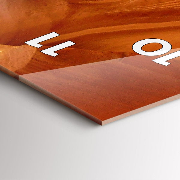 Téglalap alakú üvegóra Sivatagi kanyon