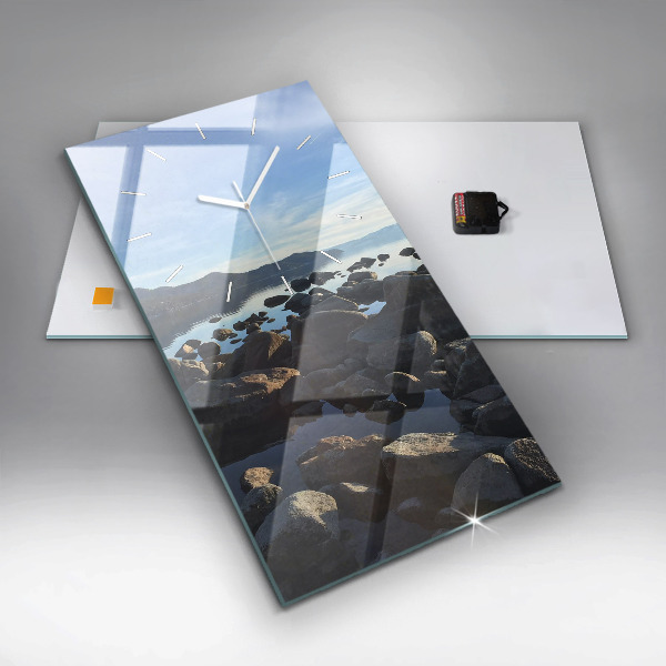 Téglalap alakú üvegóra Tengerre néző