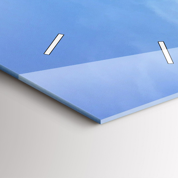 Téglalap alakú üvegóra Tengerre néző