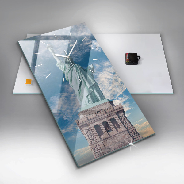 Téglalap alakú üvegóra New York-i Szabadság-szobor