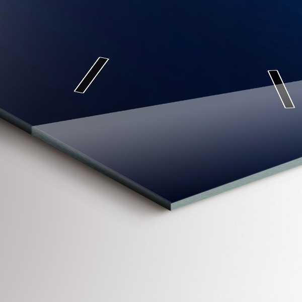 Téglalap alakú üvegóra Folyó-hegység táj