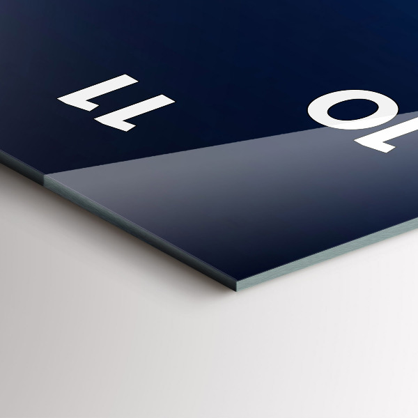 Téglalap alakú üvegóra Folyó-hegység táj