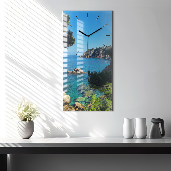 Téglalap alakú üvegóra Costa Brava