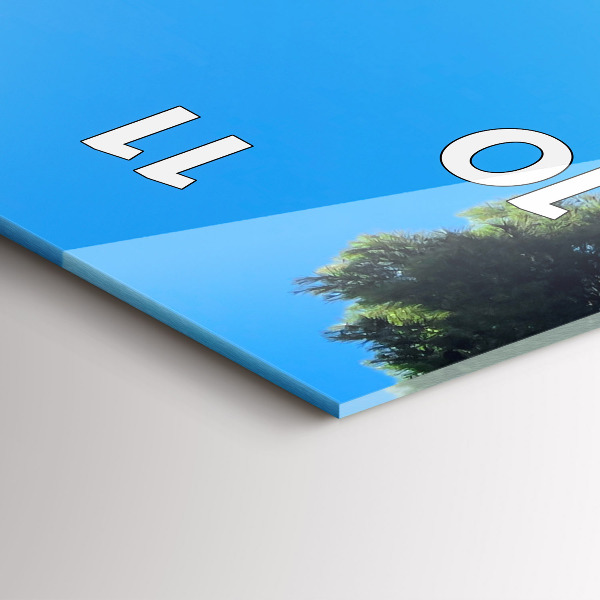 Téglalap alakú üvegóra Costa Brava