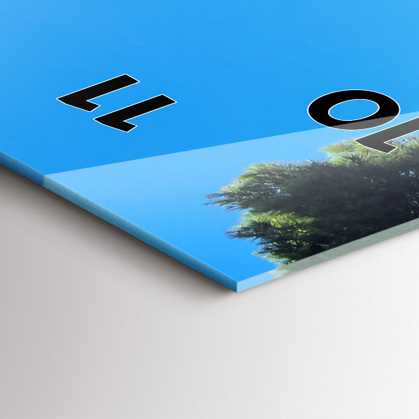 Téglalap alakú üvegóra Costa Brava