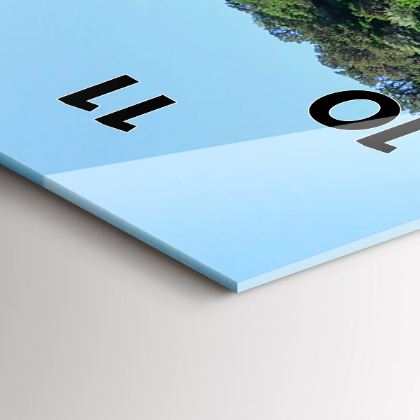 Téglalap alakú üvegóra Víz alatti barlang