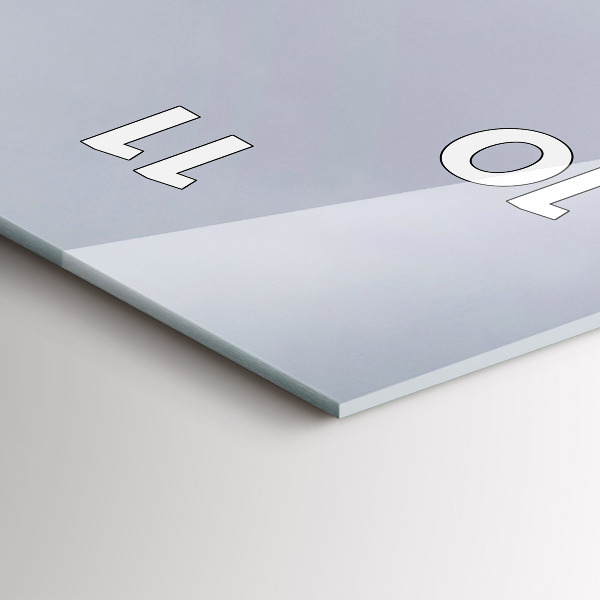 Téglalap alakú üvegóra Szűz Mária szobra Lyonban