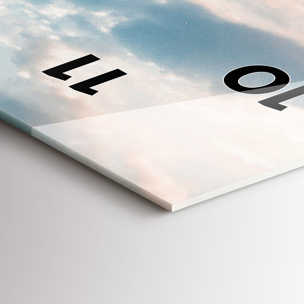 Téglalap alakú üvegóra Sziget Horvátországban