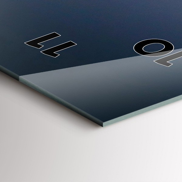 Téglalap alakú üvegóra Templom Bangkokban