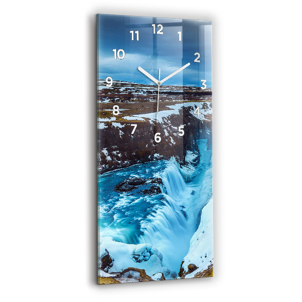 Téglalap alakú üvegóra Gullfoss vízesés Izlandon
