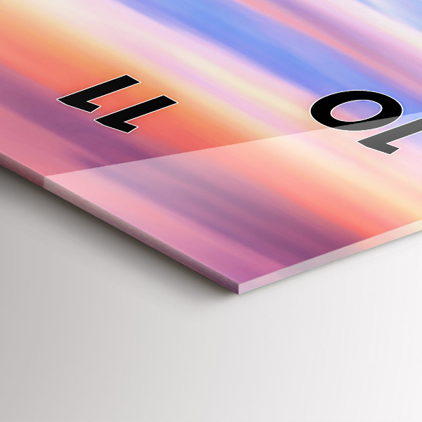 Téglalap alakú üvegóra Godafoss vízesés Izlandon