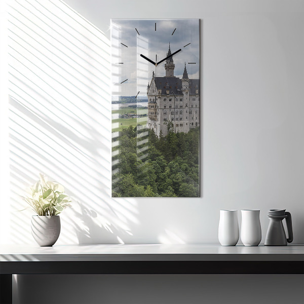 Téglalap alakú üvegóra Neuschwanstein kastély