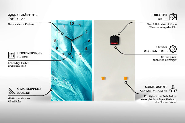 Téglalap alakú üvegóra Hamburg folyó Németországban