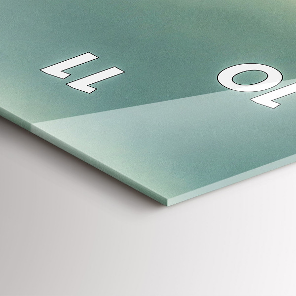 Téglalap alakú üvegóra Sunrise Beszkidek