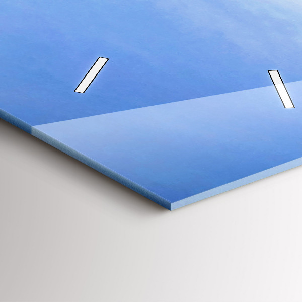 Téglalap alakú üvegóra Sokolica csúcs a Pieniny-hegységben