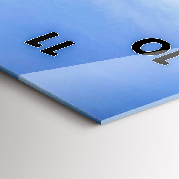 Téglalap alakú üvegóra Sokolica csúcs a Pieniny-hegységben