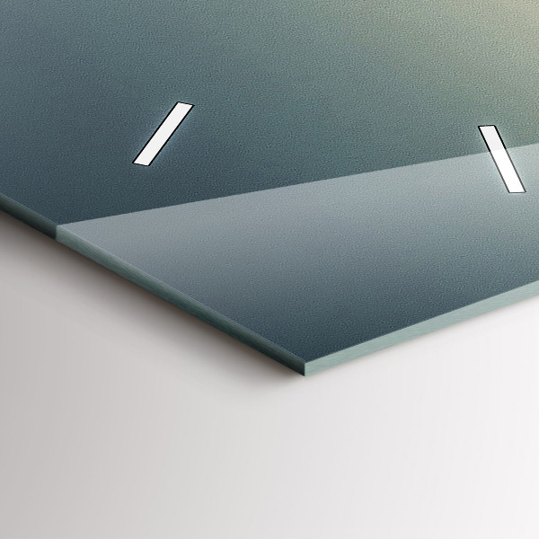 Téglalap alakú üvegóra Bieszczady-hegység