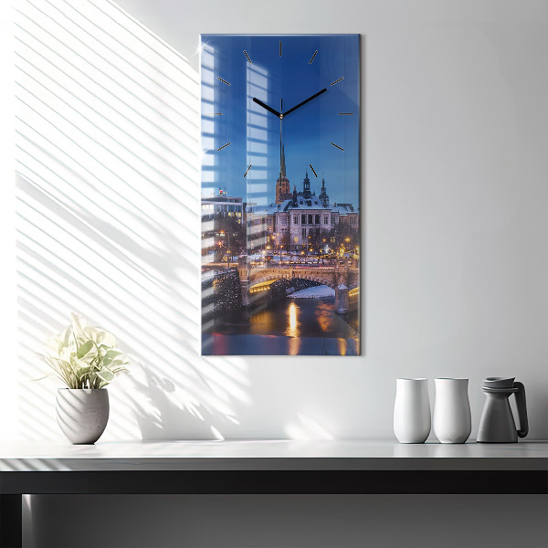 Téglalap alakú üvegóra Panoráma Pilsen városára