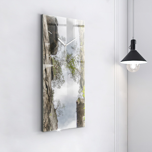 Téglalap alakú üvegóra Rockváros Csehországban