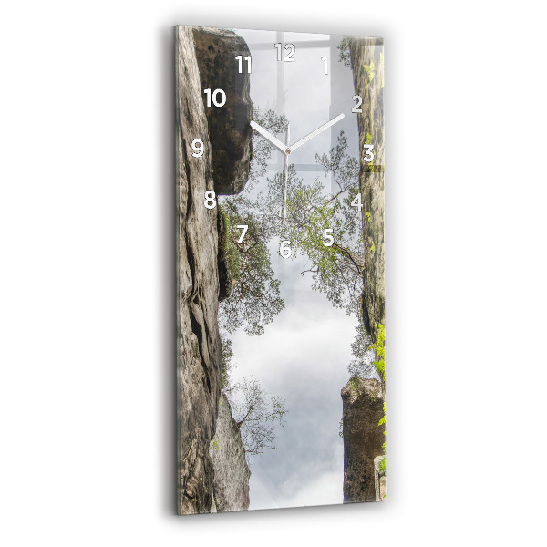 Téglalap alakú üvegóra Rockváros Csehországban