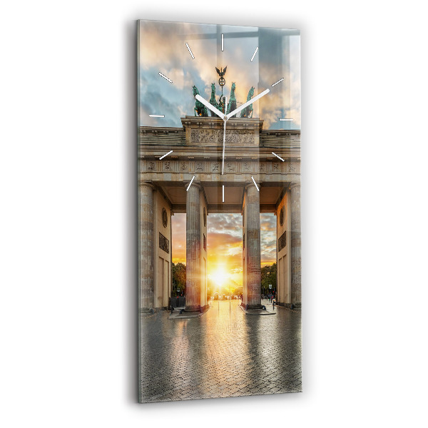 Téglalap alakú üvegóra Brandenburgi kapu Berlinben