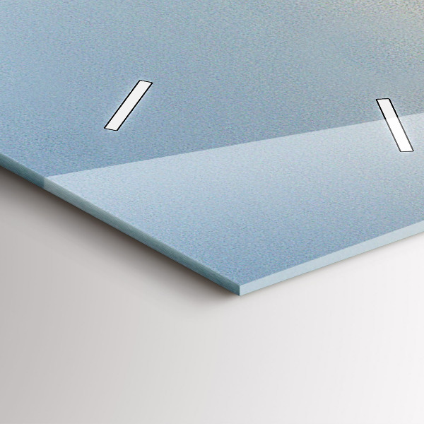 Téglalap alakú üvegóra Tengerparti nyaralás