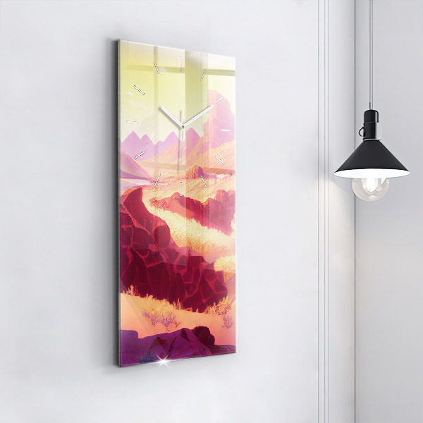 Téglalap alakú üvegóra Arizona sivatag