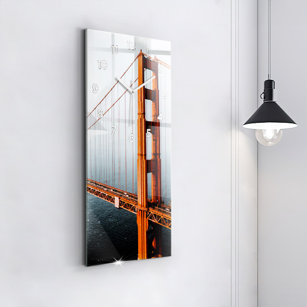 Téglalap alakú üvegóra Golden Gate híd