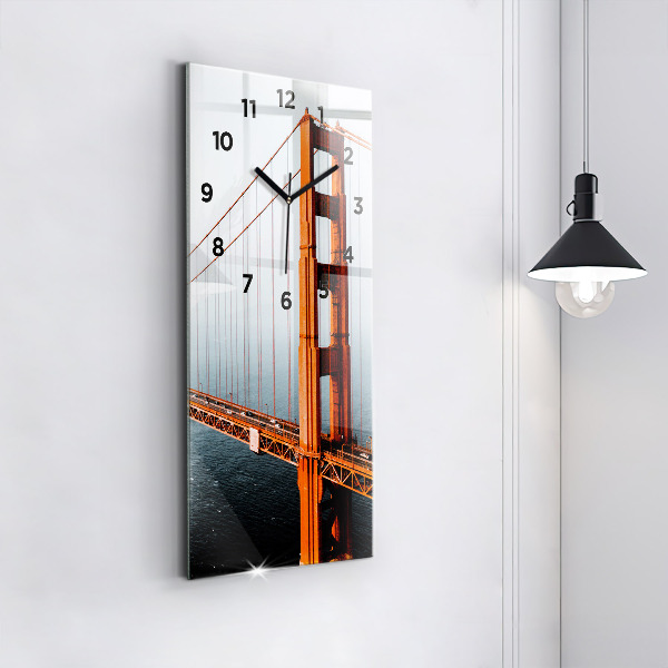Téglalap alakú üvegóra Golden Gate híd