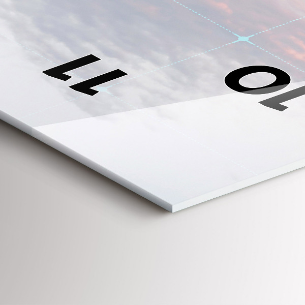 Téglalap alakú üvegóra Felhőkarcolók Philadelphiában