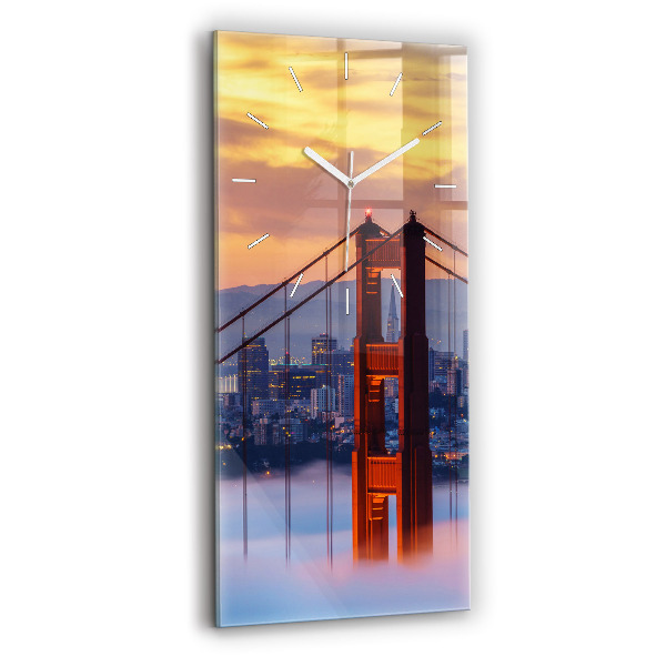 Téglalap alakú üvegóra San Francisco híd