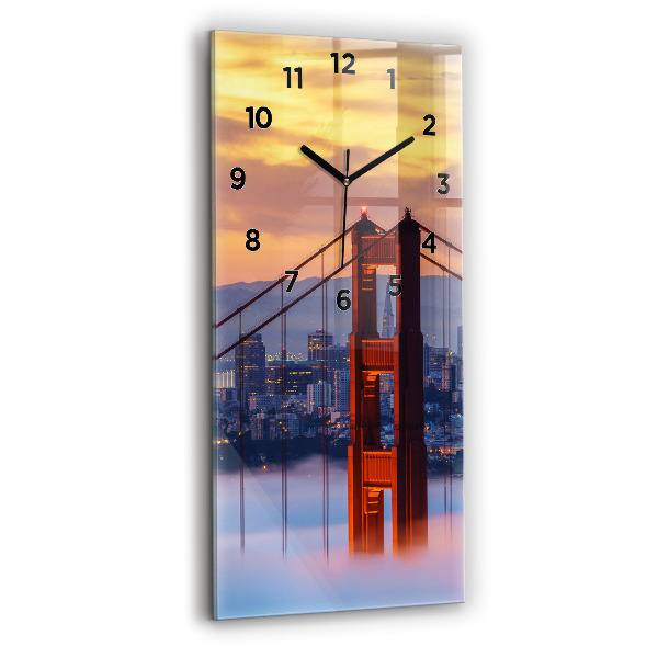 Téglalap alakú üvegóra San Francisco híd